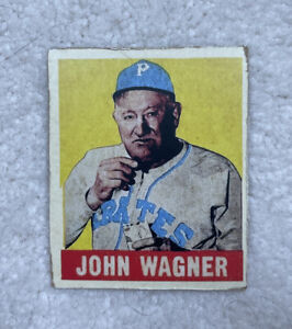 1948-49 Leaf Baseball John (Honus) Wagner #70 - Pirates Legend - T206 Originator