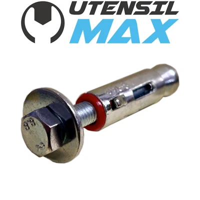 TASSELLI IN LAMIERA SERIE PESANTE CON VITE TESTA ESAGONALE Ø 12-14-16-20-24 - Immagine 1 di 4