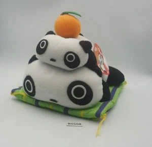 Tarepanda Pair Riding B0508 San-x Orange Plush 7" TAG Stuffed Toy Doll Japan - Picture 1 of 10