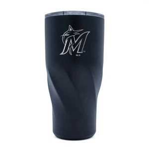 Vaso de viaje Morgan de acero inoxidable de 30 oz de béisbol MLB Miami Marlins - Imagen 1 de 1