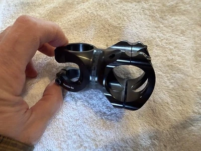 RaceFace Turbine R 35 Stem 50mm Clamp 35mm +/-0 Deg 1 1/8 in Blk Aluminum MTB - Image 1 of 4