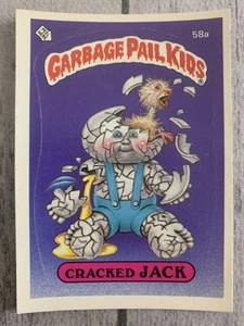 Garbage Pail Kids GPK OS2 2nd Series Cracked Jack Card 58a Glossy - Bild 1 von 2