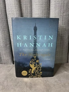 THE NIGHTINGALE Kristin Hannah Signed First Edition HC DJ 1st Print Book - Picture 1 of 11