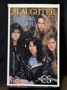 Slaughter - Fly To The Angels ( Cassette Single 1990) - Picture 1 of 4
