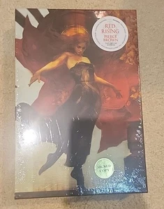 Pierce Brown SIGNED Book Red Rising DELUXE SLIPCASE EDITION Hardcover SEALED NEW - Picture 1 of 2