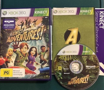 Kinect Adventures! - Xbox 360 Game - Like New Complete Tested✅Free Post - image 1 of 2