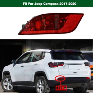 Left Rear Bumper Fog Light Reflector Lamp Driver Side For Jeep Compass 2017-2020 - Picture 1 of 7