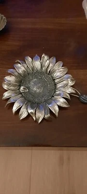 Girasole Grande In Argento 800 G. RASPINI - Immagine 1 di 4