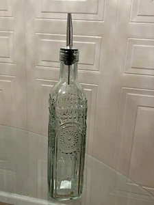 Beautiful Olive Oil Dispenser 16oz. 916M Glass Kitchen Bottle Pourer/ -New - Picture 1 of 5