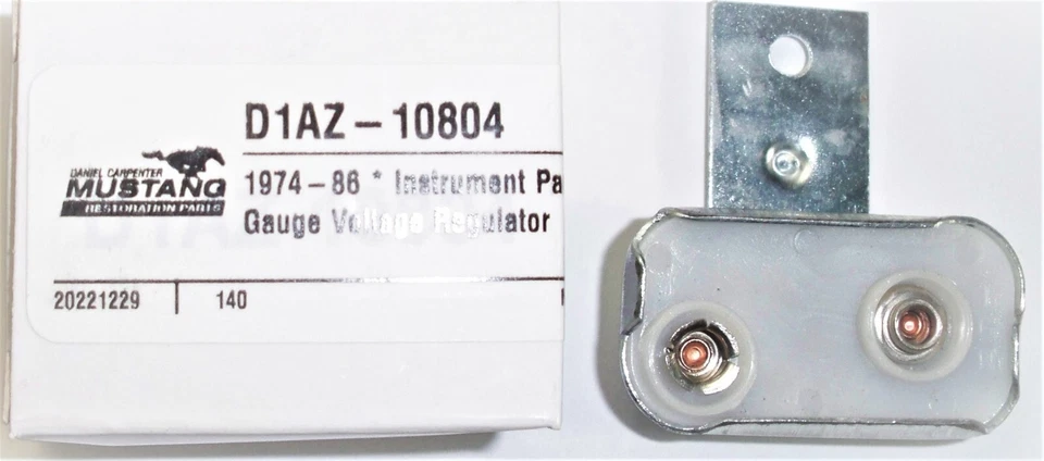 67-68 Mustang Instrument Cluster Gauge Constant Voltage Regulator C6dz10804