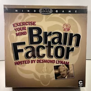 Exercise Your Mind Brain Factor Board Game Desmond Lynan - New & Sealed Free P&P - Picture 1 of 2