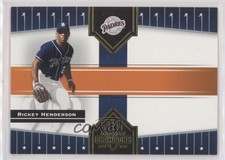 2005 Donruss Champions Rickey Henderson #311 HOF