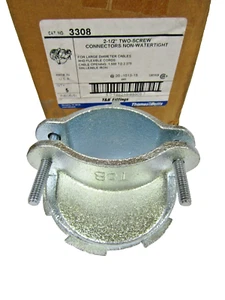 🔥NUEVO CABLE THOMAS & BETTS 3308 2-1/2" DOS TORNILLOS 2.5" 1.500-2.375 - Imagen 1 de 7