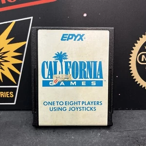 California Games Atari 2600 EPYX Great Label TESTED FREE TARCKED POSTAGE - Picture 1 of 7