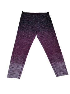 Calvin Klein Performance Wick Leggings XL Lila Flecked Ombre Muster - Bild 1 von 7