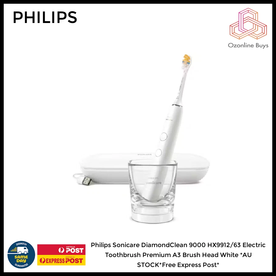 Philips Sonicare DiamondClean 9000 HX9912/63 Electric Toothbrush Premium A3 Brus - image 1 of 1