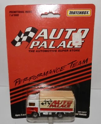 Matchbox Auto Palace Box Truck Promotional Model #MB148/ST NIP - Image 1 of 2