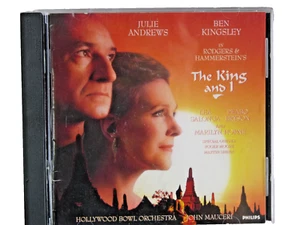 The King And I (CD, 1992) Julie Andrews Ben Kingsley Hollywood Bowl Orchestra - Foto 1 di 3