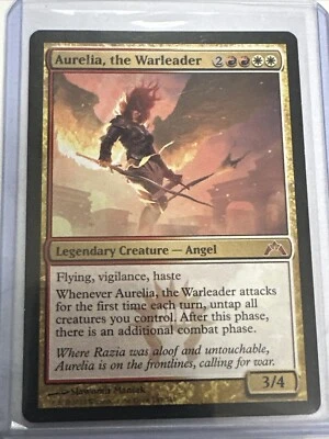 MTG Aurelia, the Warleader Gatecrash 143/249 Regular Mythic - Image 1 of 2