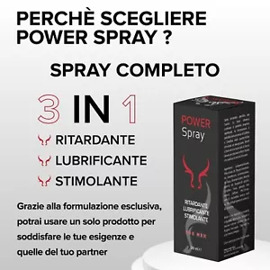 SPRAY RITARDANTE UOMO 30ML IGIENIZZANTE TONIFICANTE TAURO EXTRA FORTE - Foto 1 di 6