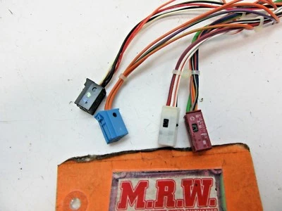 CONECTOR ENCHUFE CABLE ARNÉS COLA CERDO CLIP EXTREMO PUERTA DELANTERA COMPUTADORA VENTANA ELÉCTRICA Foto 1 de 4