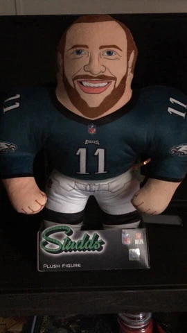 CARSON WENTZ, NFL STUDDS PLUSH FIGURE, PHILADELPHIA EAGLES, VERY RARE, SEE PICS Cover