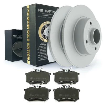 Brake discs brake pads set rear 240 mm Renault Clio III Megane Modus wind - Image 1 of 4