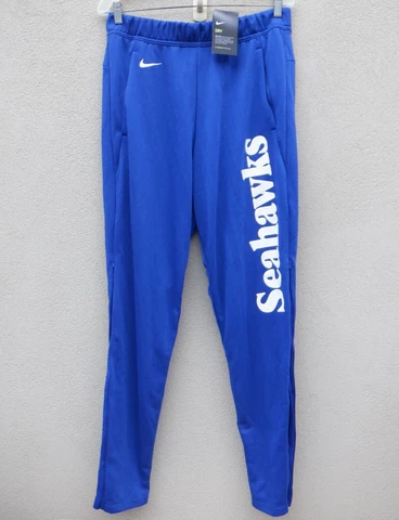 Nike Seattle Seahawks Men's Blue Training Jogger Pants $80 - Tall Large L Cover