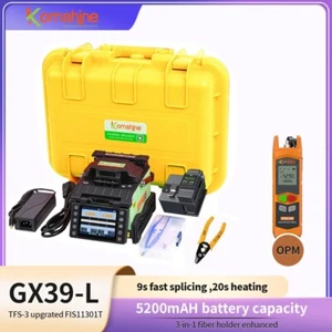 Komshine GX39 Optical Fiber Fusion Splicer Glasfaserspleißer +OPM Gift - Bild 1 von 11