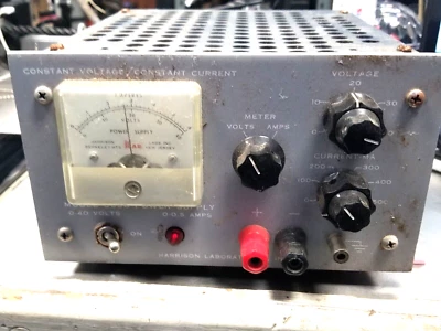 Harrison Laboratories Constant Voltage / Current Model 865 B Working - Image 1 of 4
