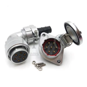 WEIPU WF28 7Pin Panel Mount Waterproof IP67 Aviation Cable Connector Plug Socket - Picture 1 of 7