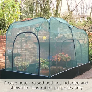 Garden Netting Net Protection Anti Butterfly Cage Veg Mesh 2m L x 1m W x 1.35m H - Picture 1 of 12