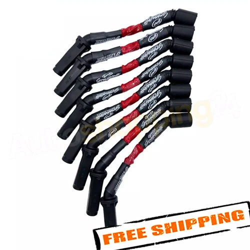 Granatelli 28-1811HTR Hi-Perf Bobina-Casi-Enchufe Cable Conn Kit con Chaqueta Roja Foto 1 de 4