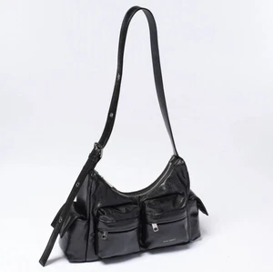 SAMO ONDHO Pocket Mug Bag M Goat Black SAMO ONDHO Schultertasche - Bild 1 von 5