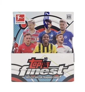 2022/23 TOPPS FINEST BUNDESLIGA SOCCER HOBBY BOX - Picture 1 of 9