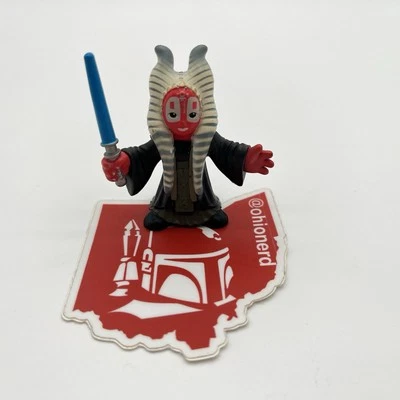 Figura Star Wars Galactic Heroes SHAAK TI Maestro Jedi Hasbro Playskool Foto 1 de 2