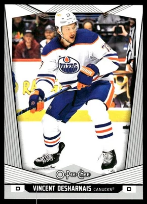 2024-25 O-Pee-Chee #18 Vincent Desharnais Vancouver Canucks Hockey Card - Image 1 of 2