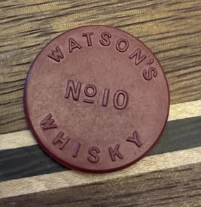 Ficha Watson’s Whiskey Nº 10 - Imagen 1 de 2