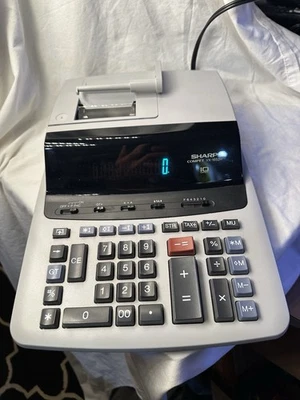 Sharp Compet VX-2652H Electronic Printer Calculator Desktop - Tested Working - Image 1 of 4