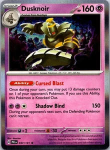 Dusknoir 037/131 - SV: Prismatic Evolutions Holofoil| Mix&Match - Picture 1 of 2