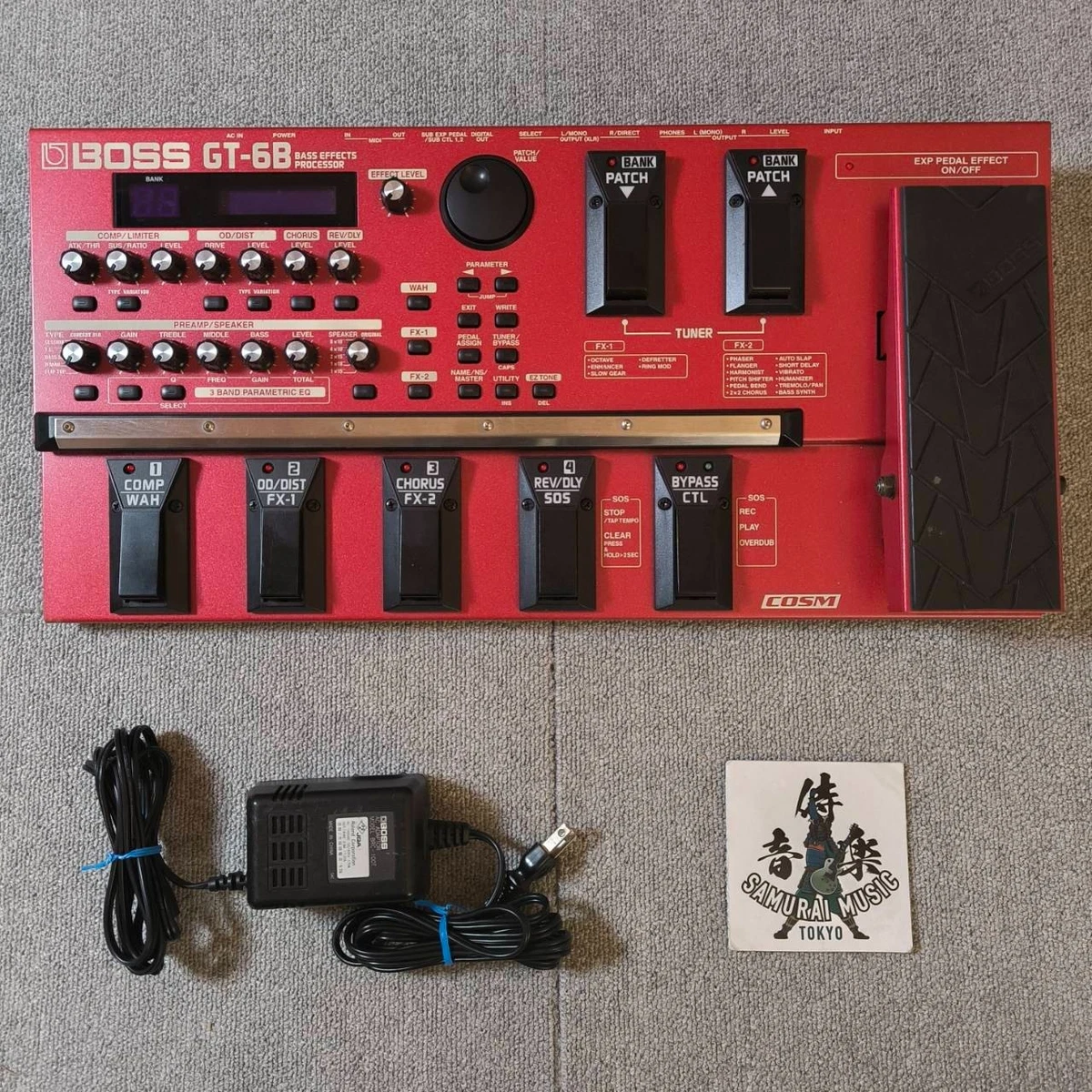 ベース BOSS GT-6B BOSS GT-6B Bass Effects Processor | Musician's Friend