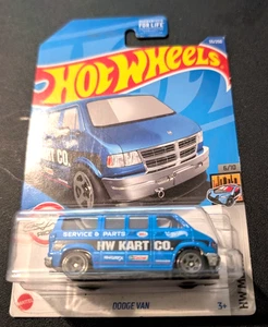 Hot Wheels 2023 Dodge Van #55/259 Azul HW Metro Mejor Compra Exclusiva - Imagen 1 de 6