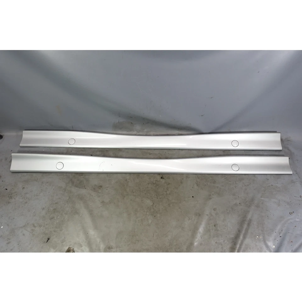 Par de paneles basculantes de faldón lateral BMW E36 serie 3 1992-1999 plata ártica OEM  Foto 1 de 4