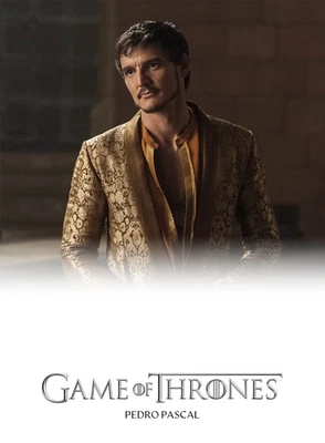 IN STOCK: Pedro Pascal GAME OF THRONES Custom Card for Autograph Signings - Image 1 of 2