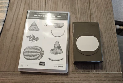 STAMPIN UP - AQUARELA MELÃO E PUNCH - Imagem 1 de 2