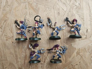 Warhammer 40k Dark Eldar Drukhari Wyches metallo x6 fuori produzione - Foto 1 di 4