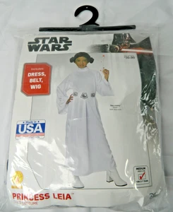 Mädchen Rubie's Prinzessin Leia Star Wars Kostüm Kinder Medium 5-7 Jahre (8-10) - NEU - Bild 1 von 5