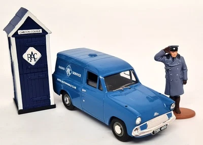 Vanguards 1/43 Ford Anglia Van RAC Set Figure and Pillar Box Diecast Model Car - Image 1 of 4