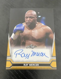 Autógrafo Ray Mercer 2021 Leaf Boxing Gold #BA-RM2  - Imagen 1 de 2