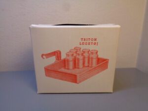 TRITON ( LEGO DENMARK ) 1950'S ORIG. BOX FOR TRACTOR TRANSPORT LET ULTRA RARE